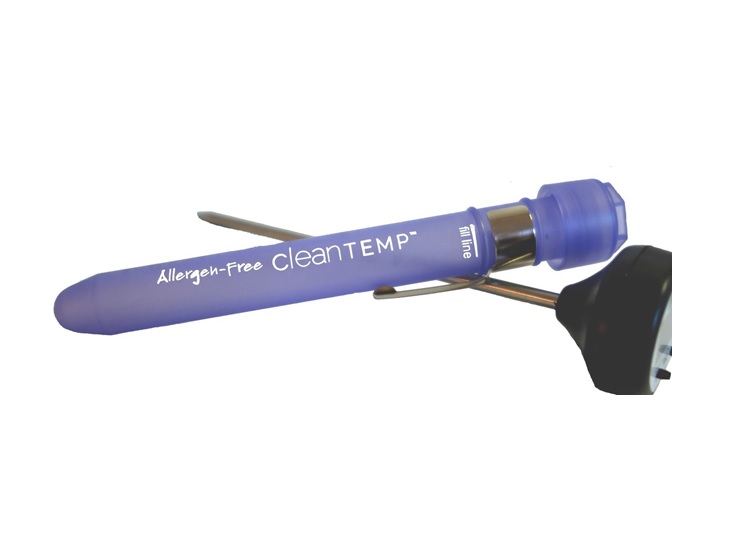 Purple Allergen Free CleanTEMP tube